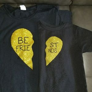Best friend shirts for Mom and child.